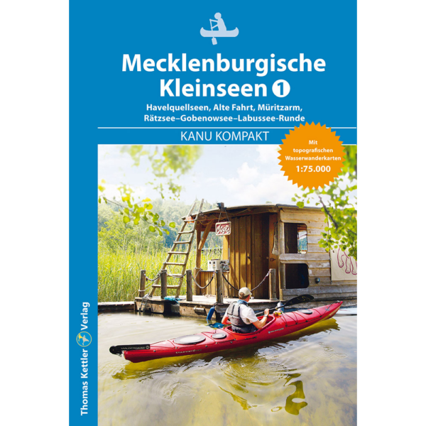 Cover KANU KOMPAKT Mecklenburgische Kleinseen