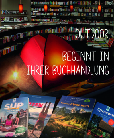 Plakat Outdoor Beginnt MitTKV Bücher Verschmolzen KLEIN Comp